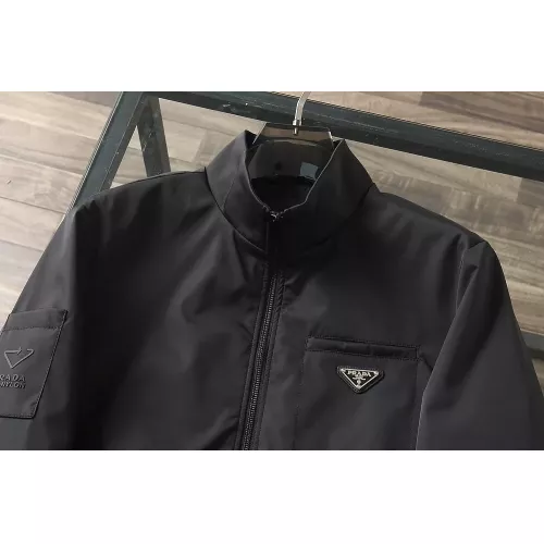 Cheap Prada Jackets Long Sleeved For Men #1364323 Replica Wholesale [$92.00 USD] [ITEM#1364323] on Replica Prada Jackets