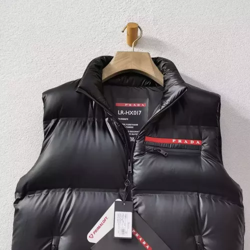 Cheap Prada Down Feather Coat Sleeveless For Men #1364337 Replica Wholesale [$125.00 USD] [ITEM#1364337] on Replica Prada Down Feather Coat