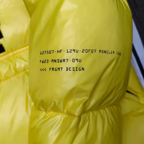Cheap Moncler Down Feather Coat Long Sleeved For Men #1364342 Replica Wholesale [$145.00 USD] [ITEM#1364342] on Replica Moncler Down Feather Coat