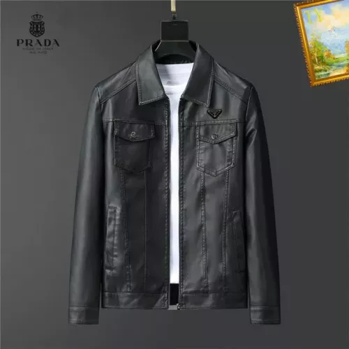 Prada Jackets Long Sleeved For Men #1364448