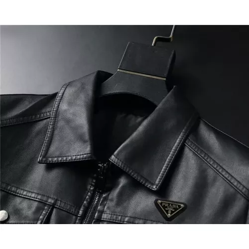 Cheap Prada Jackets Long Sleeved For Men #1364448 Replica Wholesale [$60.00 USD] [ITEM#1364448] on Replica Prada Jackets