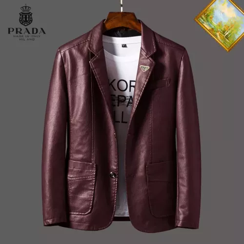 Prada Jackets Long Sleeved For Men #1364484