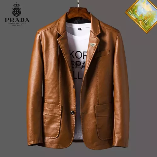 Prada Jackets Long Sleeved For Men #1364485