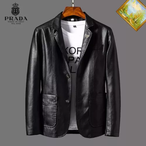 Prada Jackets Long Sleeved For Men #1364486