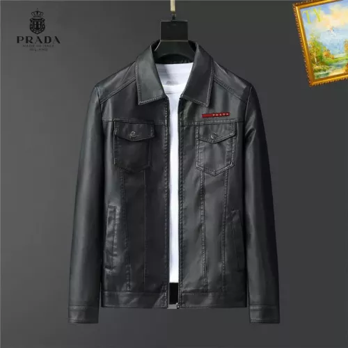 Prada Jackets Long Sleeved For Men #1364493