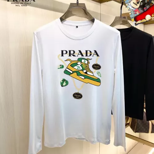 Prada T-Shirts Long Sleeved For Unisex #1364526