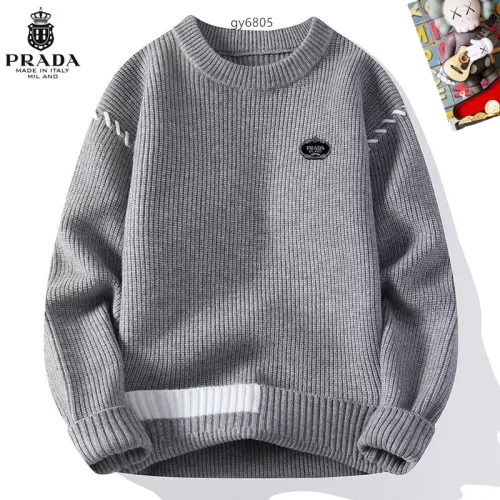 Prada Sweaters Long Sleeved For Men #1364553