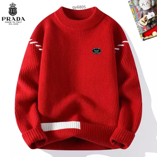 Prada Sweaters Long Sleeved For Men #1364555