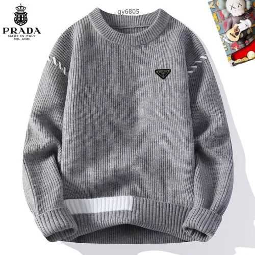Prada Sweaters Long Sleeved For Men #1364558