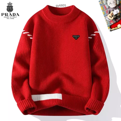 Prada Sweaters Long Sleeved For Men #1364560
