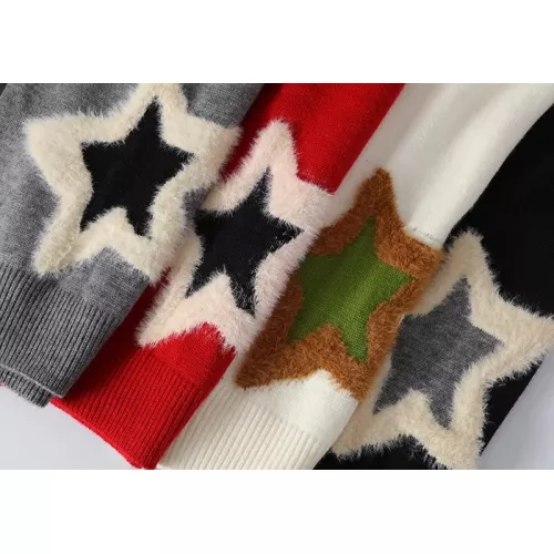 Cheap Amiri Sweaters Long Sleeved For Men #1364566 Replica Wholesale [$48.00 USD] [ITEM#1364566] on Replica Amiri Sweaters