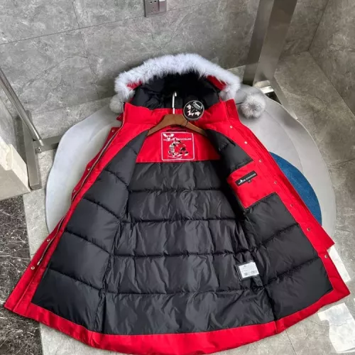 Cheap Moose Knuckles Down Feather Coat Long Sleeved For Women #1364600 Replica Wholesale [$195.00 USD] [ITEM#1364600] on Replica Moose Knuckles Down Feather Coat