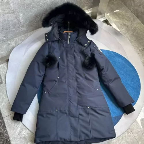 Cheap Moose Knuckles Down Feather Coat Long Sleeved For Women #1364601 Replica Wholesale [$195.00 USD] [ITEM#1364601] on Replica Moose Knuckles Down Feather Coat