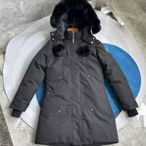 Cheap Moose Knuckles Down Feather Coat Long Sleeved For Women #1364604 Replica Wholesale [$195.00 USD] [ITEM#1364604] on Replica Moose Knuckles Down Feather Coat