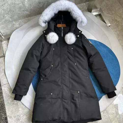 Cheap Moose Knuckles Down Feather Coat Long Sleeved For Women #1364605 Replica Wholesale [$195.00 USD] [ITEM#1364605] on Replica Moose Knuckles Down Feather Coat