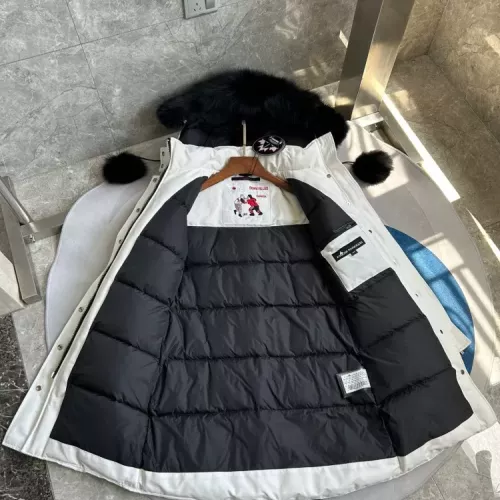 Cheap Moose Knuckles Down Feather Coat Long Sleeved For Women #1364606 Replica Wholesale [$195.00 USD] [ITEM#1364606] on Replica Moose Knuckles Down Feather Coat