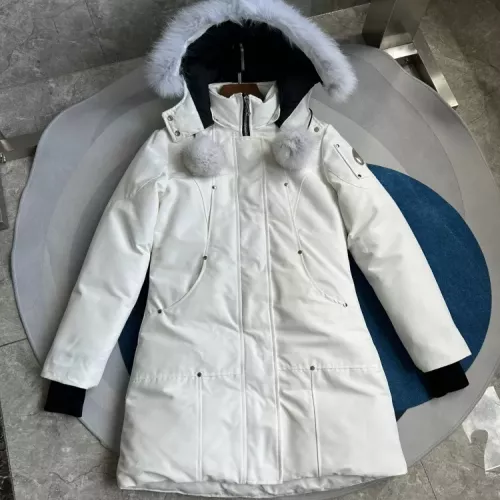 Cheap Moose Knuckles Down Feather Coat Long Sleeved For Women #1364608 Replica Wholesale [$195.00 USD] [ITEM#1364608] on Replica Moose Knuckles Down Feather Coat