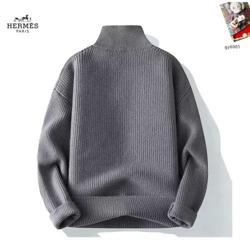 Cheap Hermes Sweaters Long Sleeved For Men #1364627 Replica Wholesale [$48.00 USD] [ITEM#1364627] on Replica Hermes Sweaters