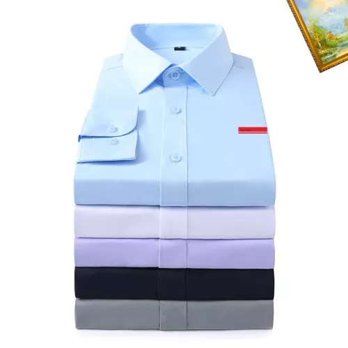 Cheap Prada Shirts Long Sleeved For Unisex #1364674 Replica Wholesale [$40.00 USD] [ITEM#1364674] on Replica Prada Shirts