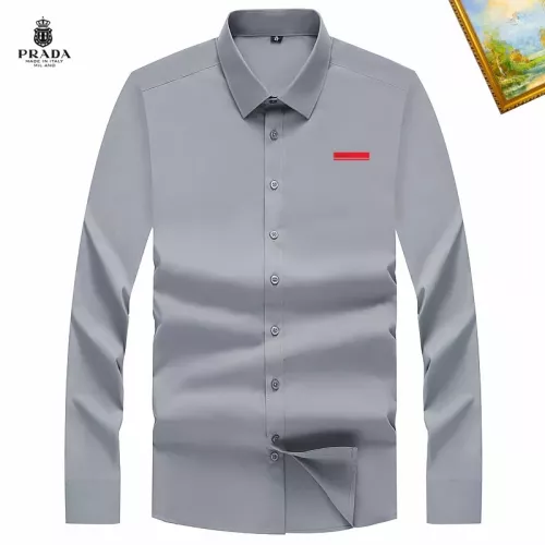 Prada Shirts Long Sleeved For Unisex #1364677