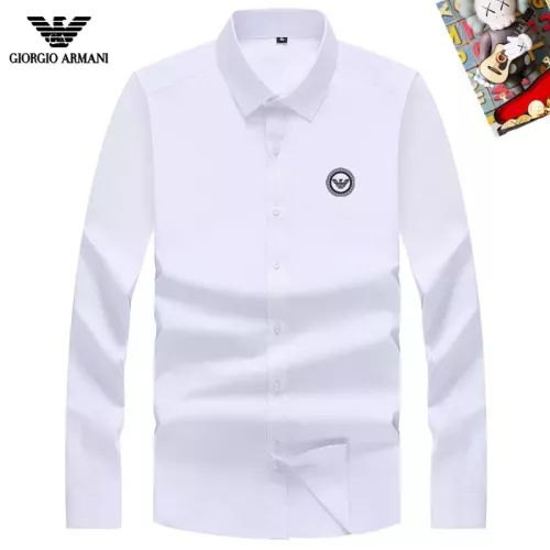 Armani Shirts Long Sleeved For Unisex #1364698