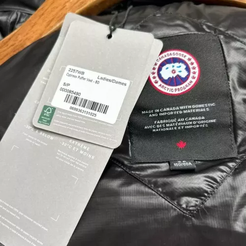 Cheap Canada Goose Down Feather Coat Sleeveless For Women #1364771 Replica Wholesale [$112.00 USD] [ITEM#1364771] on Replica Canada Goose Down Feather Coat