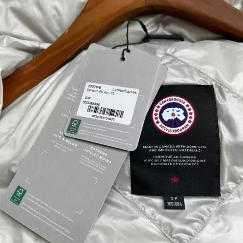 Cheap Canada Goose Down Feather Coat Sleeveless For Women #1364772 Replica Wholesale [$112.00 USD] [ITEM#1364772] on Replica Canada Goose Down Feather Coat