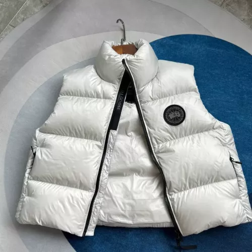 Cheap Canada Goose Down Feather Coat Sleeveless For Women #1364772 Replica Wholesale [$112.00 USD] [ITEM#1364772] on Replica Canada Goose Down Feather Coat