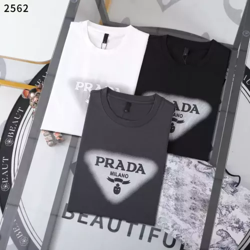 Cheap Prada T-Shirts Long Sleeved For Men #1364819 Replica Wholesale [$38.00 USD] [ITEM#1364819] on Replica Prada T-Shirts