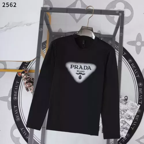 Prada T-Shirts Long Sleeved For Men #1364820
