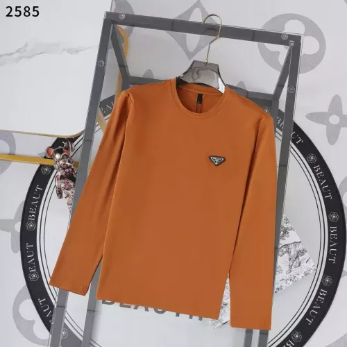 Prada T-Shirts Long Sleeved For Men #1364865