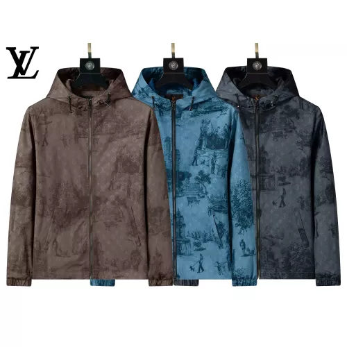 Cheap Louis Vuitton LV Jackets Long Sleeved For Men #1364907 Replica Wholesale [$52.00 USD] [ITEM#1364907] on Replica Louis Vuitton LV Jackets