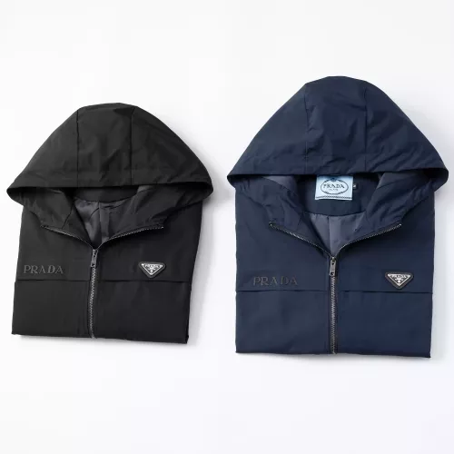 Cheap Prada Jackets Long Sleeved For Men #1364977 Replica Wholesale [$52.00 USD] [ITEM#1364977] on Replica Prada Jackets