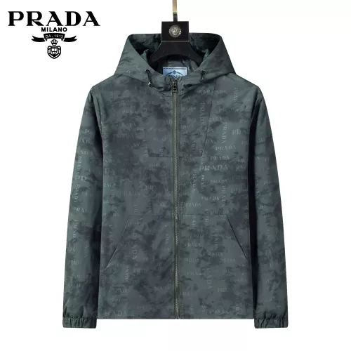 Prada Jackets Long Sleeved For Men #1364979