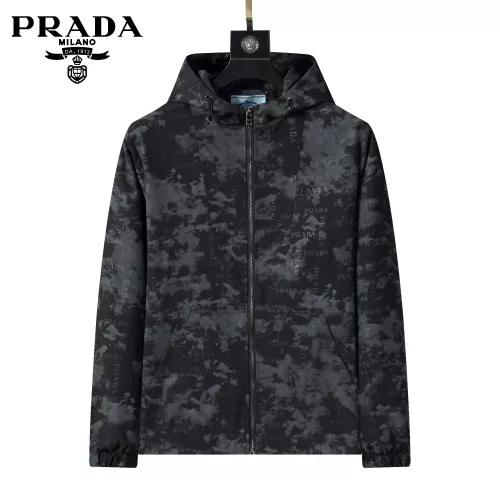 Prada Jackets Long Sleeved For Men #1364980