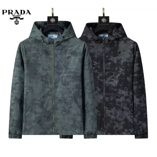 Cheap Prada Jackets Long Sleeved For Men #1364980 Replica Wholesale [$52.00 USD] [ITEM#1364980] on Replica Prada Jackets