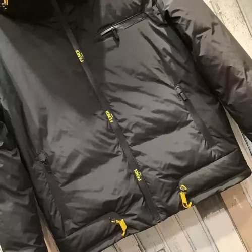 Cheap Fendi Down Feather Coat Long Sleeved For Men #1364997 Replica Wholesale [$170.00 USD] [ITEM#1364997] on Replica Fendi Down Feather Coat