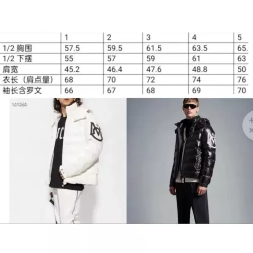 Cheap Moncler Down Feather Coat Long Sleeved For Men #1365002 Replica Wholesale [$130.00 USD] [ITEM#1365002] on Replica Moncler Down Feather Coat