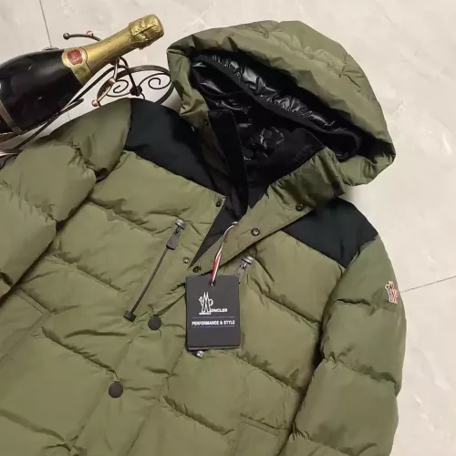Cheap Moncler Down Feather Coat Long Sleeved For Men #1365006 Replica Wholesale [$185.00 USD] [ITEM#1365006] on Replica Moncler Down Feather Coat