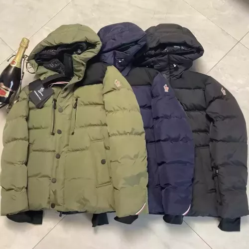 Cheap Moncler Down Feather Coat Long Sleeved For Men #1365008 Replica Wholesale [$185.00 USD] [ITEM#1365008] on Replica Moncler Down Feather Coat