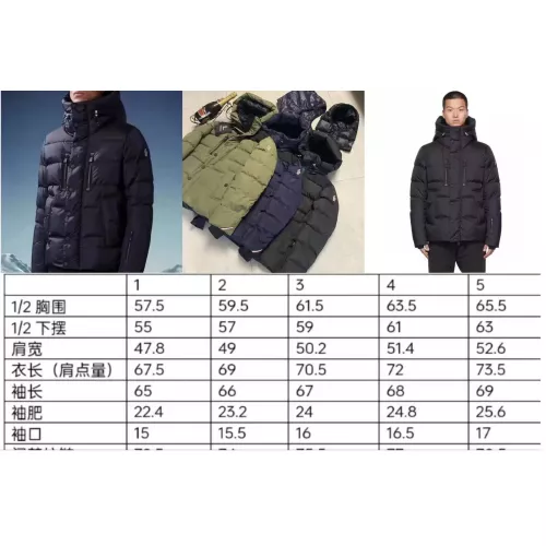 Cheap Moncler Down Feather Coat Long Sleeved For Men #1365008 Replica Wholesale [$185.00 USD] [ITEM#1365008] on Replica Moncler Down Feather Coat