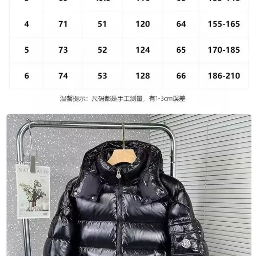 Cheap Moncler Down Feather Coat Long Sleeved For Men #1365009 Replica Wholesale [$130.00 USD] [ITEM#1365009] on Replica Moncler Down Feather Coat