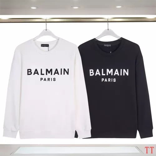 Cheap Balmain Hoodies Long Sleeved For Men #1365081 Replica Wholesale [$39.00 USD] [ITEM#1365081] on Replica Balmain Hoodies