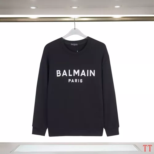 Balmain Hoodies Long Sleeved For Men #1365082