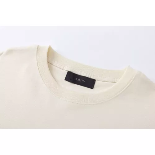 Cheap Amiri T-Shirts Short Sleeved For Unisex #1365322 Replica Wholesale [$42.00 USD] [ITEM#1365322] on Replica Amiri T-Shirts