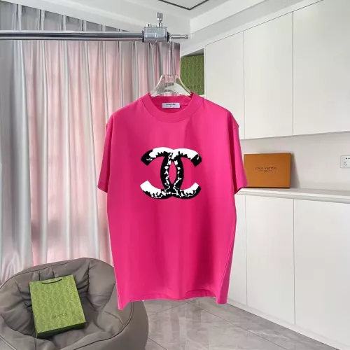 Chanel T-Shirts Short Sleeved For Unisex #1365339