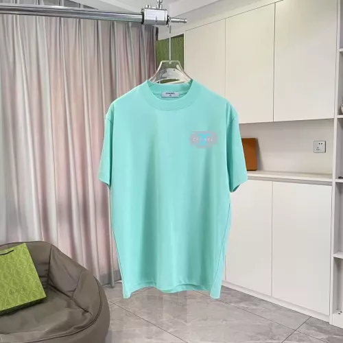 Cheap Chanel T-Shirts Short Sleeved For Unisex #1365367 Replica Wholesale [$42.00 USD] [ITEM#1365367] on Replica Chanel T-Shirts