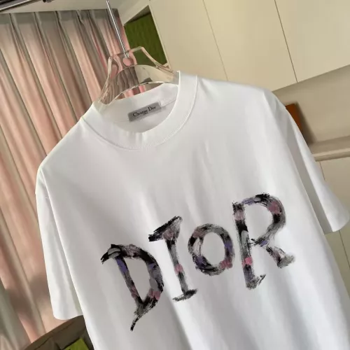 Cheap Christian Dior T-Shirts Short Sleeved For Unisex #1365373 Replica Wholesale [$42.00 USD] [ITEM#1365373] on Replica Christian Dior T-Shirts
