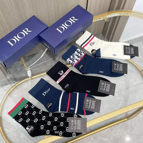 Cheap Christian Dior Socks #1365533 Replica Wholesale [$25.00 USD] [ITEM#1365533] on Replica Christian Dior Socks