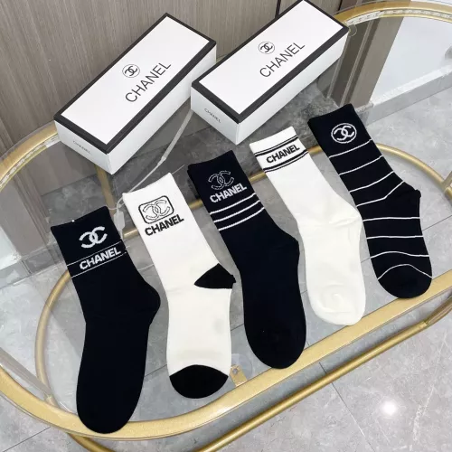 Cheap Chanel Socks #1365542 Replica Wholesale [$29.00 USD] [ITEM#1365542] on Replica Chanel Socks